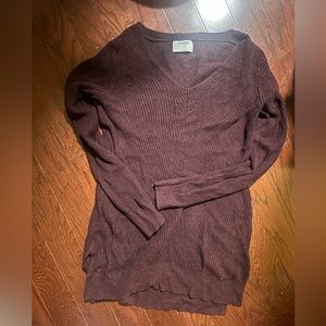 Old Navy Plum Size Small Tunic Length Sweater